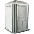 Polyjohn PH03-1008 Comfort XL White Wheelchair Accessible Portable Restroom - Assembled 621PH031008